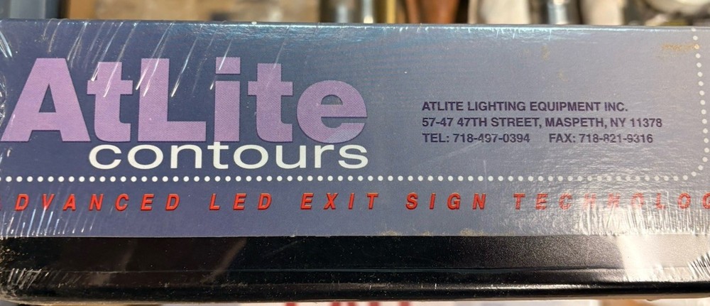 AtLite Contours PAL-RU Advanced LED Exit Sign Solid State
