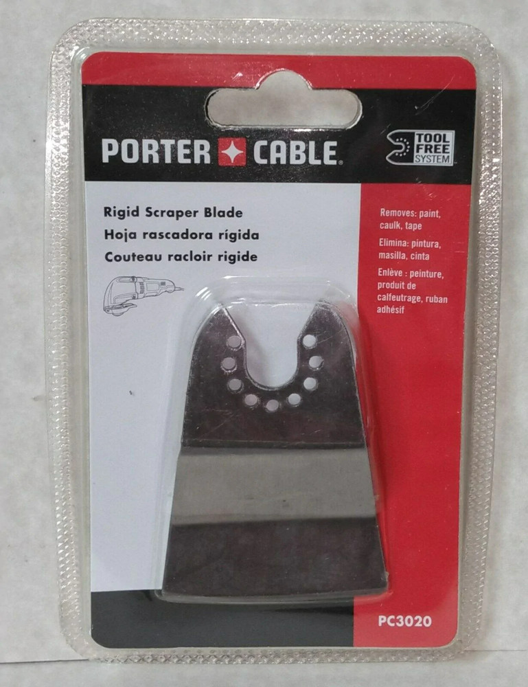Porter Cable Oscillating Rigid Scraper Blade PC3020   New Sealed