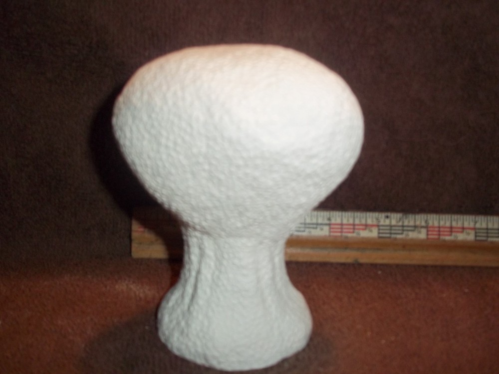 Alien Head Bust Ceramic Bisque U-Paint Ready To Paint UFO Aliens Sci Fi