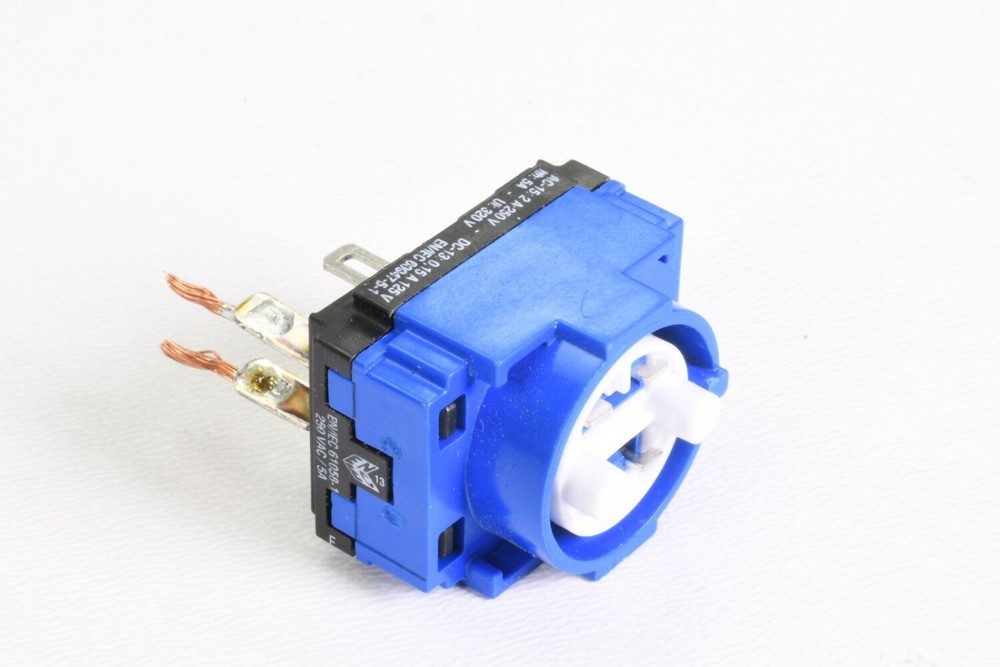 EAO 61-8420.12, Switching element 2 NO contacts, black base plate