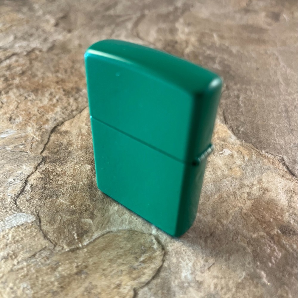 Genuine Zippo Grass Green Matte windproof Lighter CASE ONLY No Insert/Box