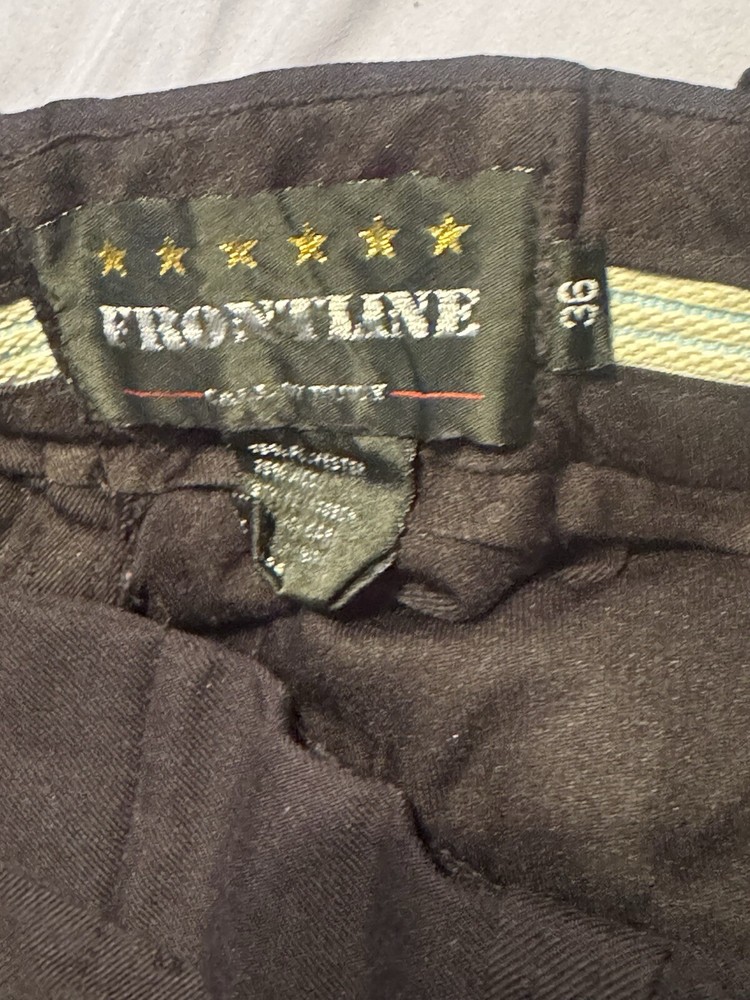 "NYPD" STYLE / ADMIN / DRESS PANTS W/THIN BLACK BRAID - SIZE 36W