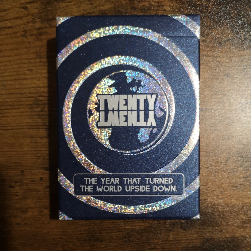 Silver Gilded Twenty Twenty Playing Cards New Signed & Numbered Marvelous Decks