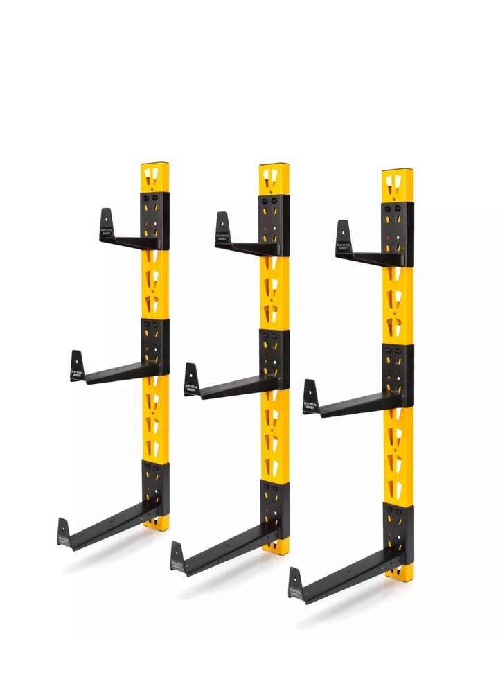 Dewalt 9 Bracket Wall Mount Material Storage Cantilever Rack DXSTACLR