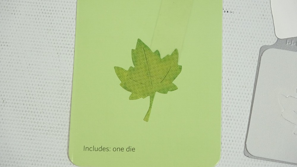 Vintage 2005 QuicKutz Fall Maple Leaf Craft Die RS0435