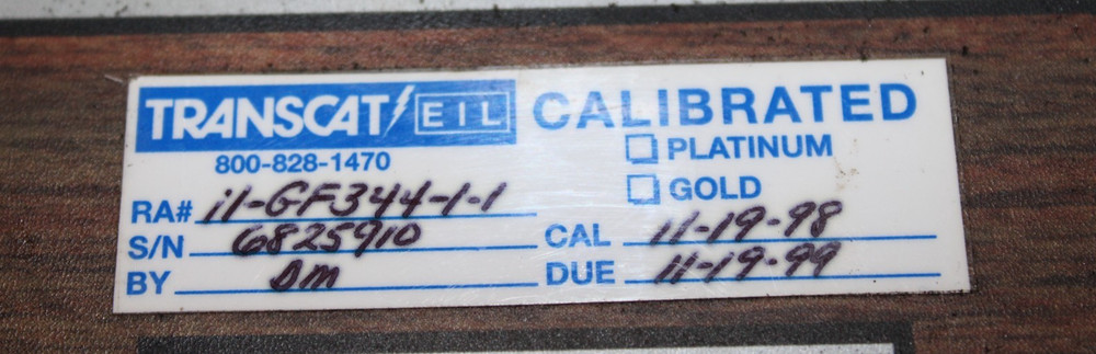 Transmation Model 1070 Frequency Calibrator With Case