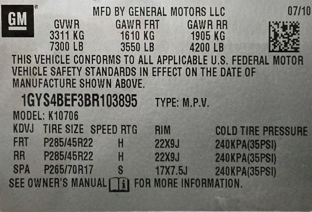 Passenger Right Front Spindle/Knuckle Fits 07-14 ESCALADE 1542165