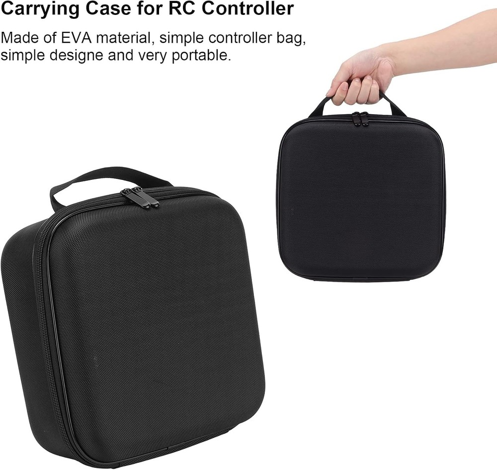 RC Storage Bag, Zipper‑Type Transmitter Protector Case Universal Small...