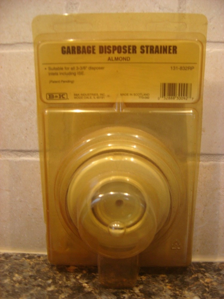  ALMOND GARBAGE DISPOSER STAINER