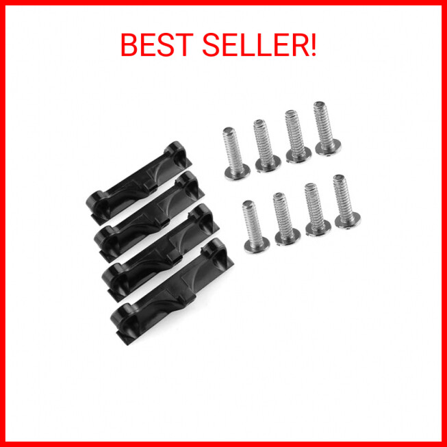 DGZZI CPU Fan Retainer Bracket 4PCS Black CPU Fan Support Bracket for AM4