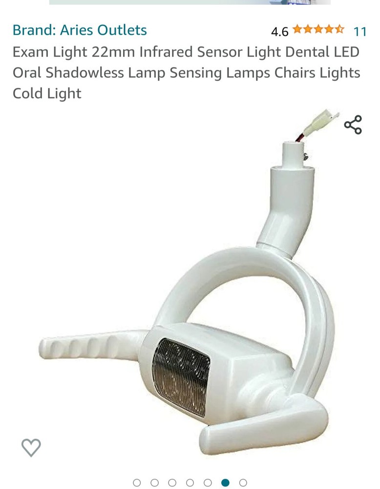 22 mm7 Watt Dental Light With Infrared Sensor