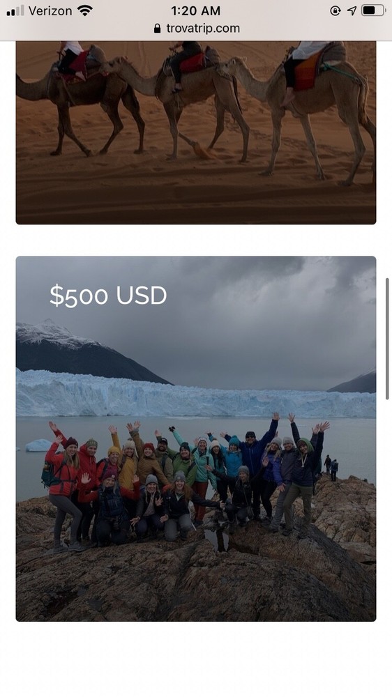 TrovaTrip travel gift card
