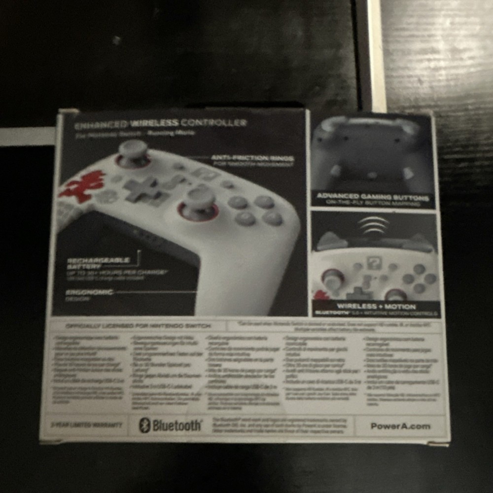 PowerA Enhanced Wireless Controller Running Mario for Nintendo Switch & Lite