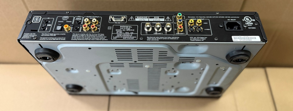 Integra DPS 5.5 DVD Player #5