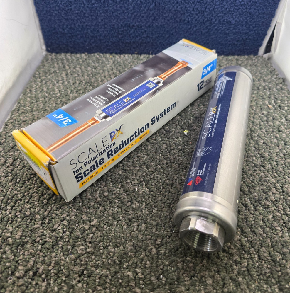 American Valve ScaleRX 3/4" Water Heater Descaler and Scale Prevention System