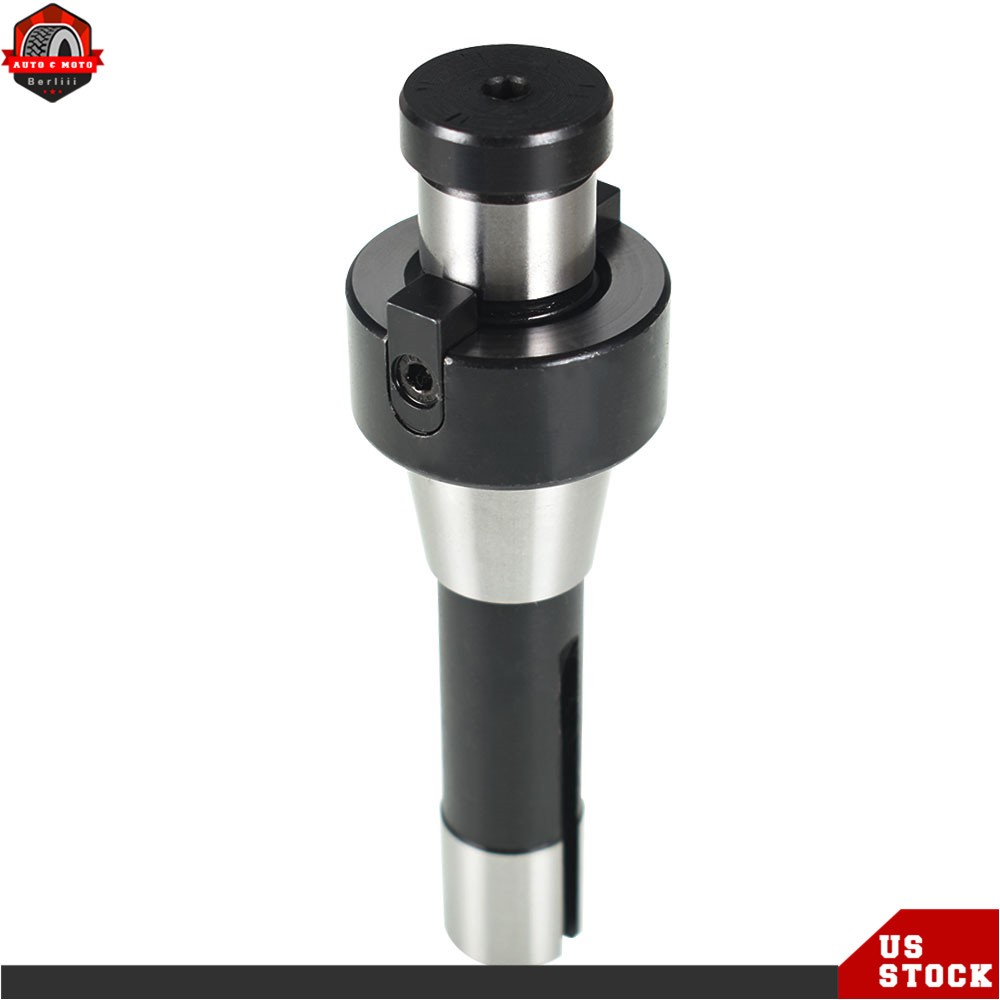 1" R8 Shank Shell Milling Arbor Adapter Holder For Type Hardened