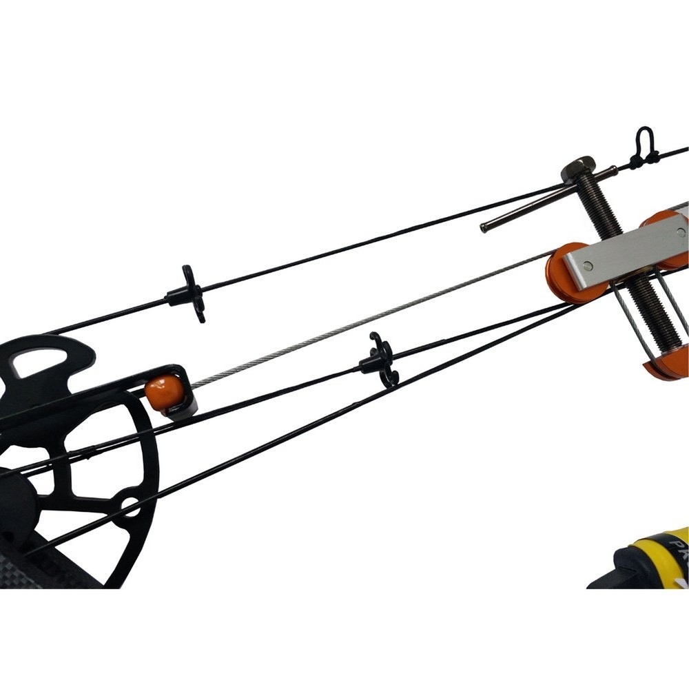 SHARROW Portable Hand Held Compound Bow Press with 2 Quad Brackets Bow String...