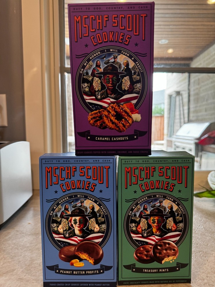MSCHF Scout Cookies -  Treasury Mint.  Sealed, ship immediately.