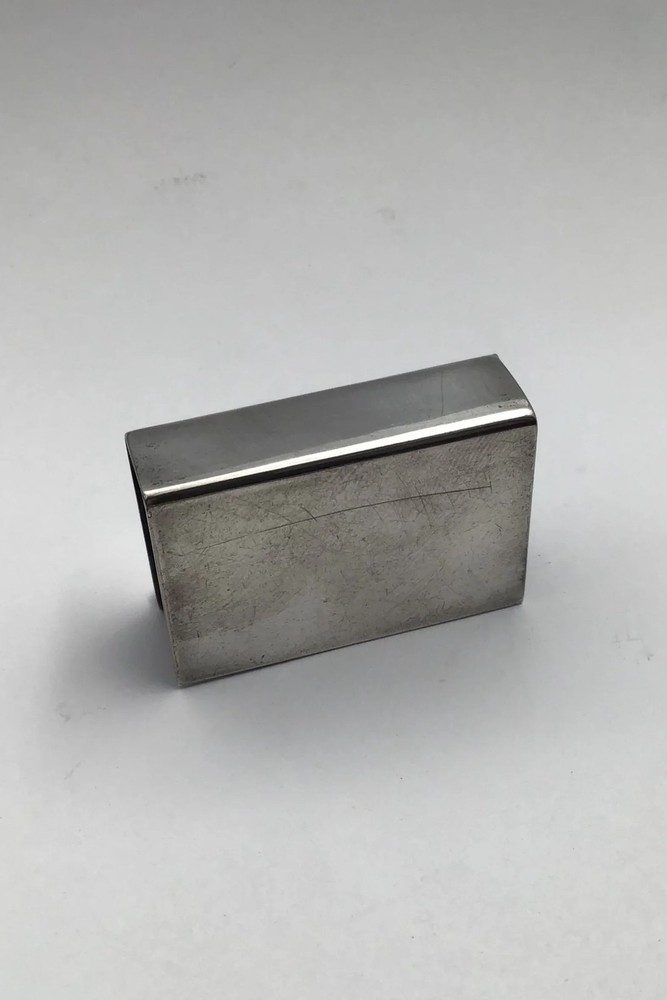 "Georg Jensen Sterling Silver" Magnolia Matchbox Case