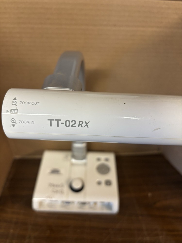 Elmo TT-02RX Document Camera Visual Presenter 5.2x Optical Zoom USB VGA No Cords