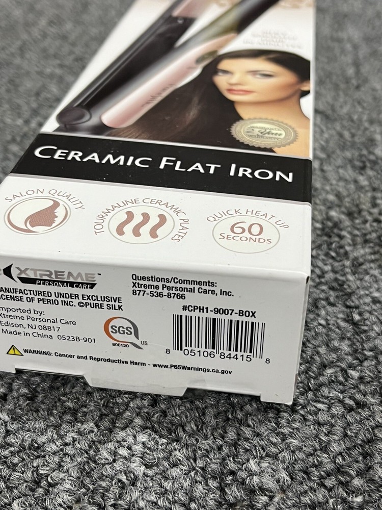 Pure Silk Compact Ceramic Flat Iron(CPH19007) BRAND NEW