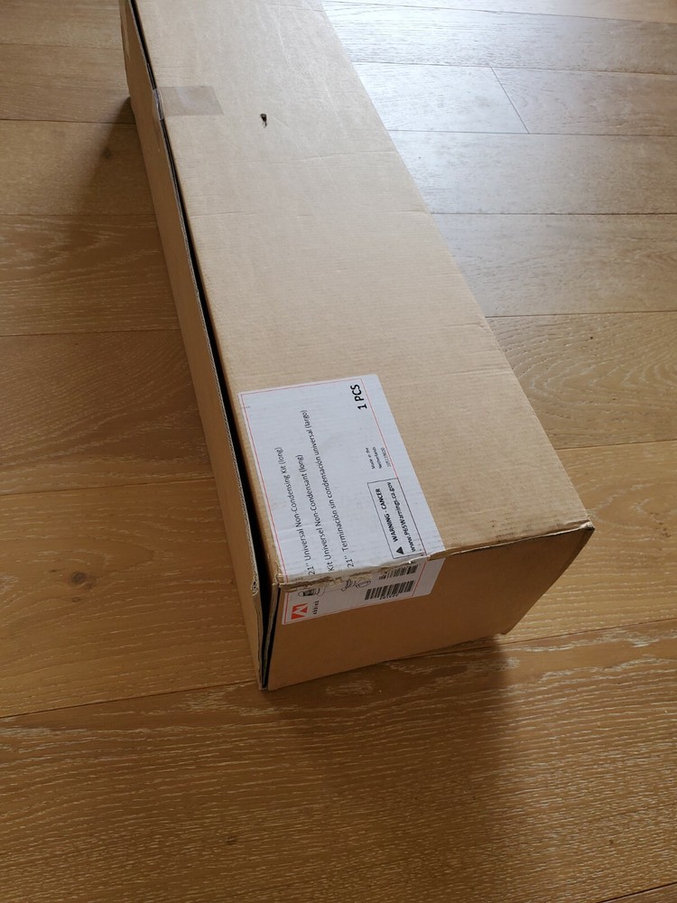 New Rinnai Horizontal Vent Termination Universal Concentric Venting White 223182