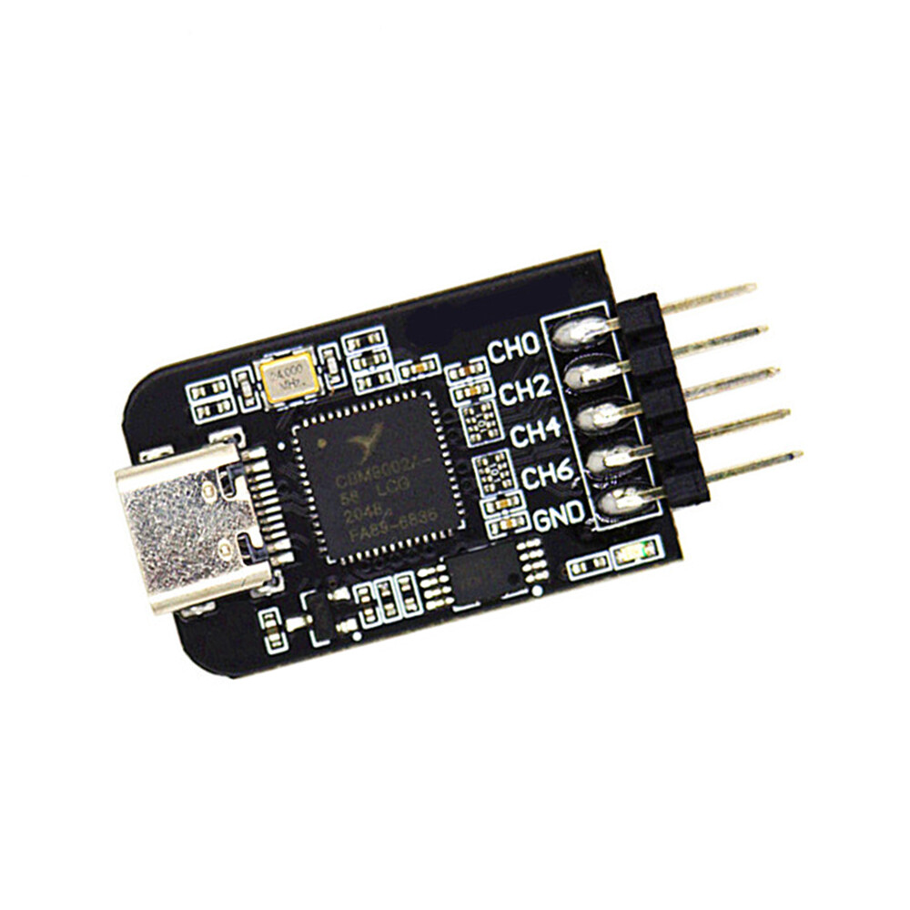 8 Channel Mini Logic Analyzer Type-C MCU Arm FPGA Debugging Tool 24m Sampling