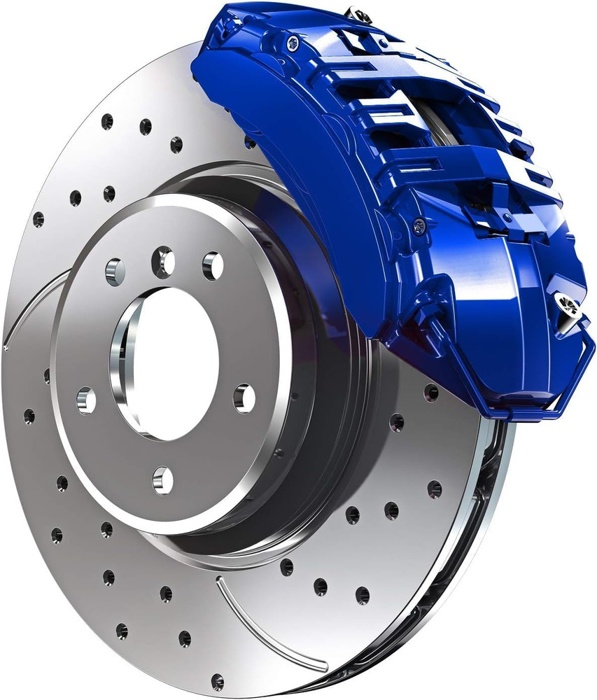 High Temperature Brake Caliper Paint System Set Blue 162