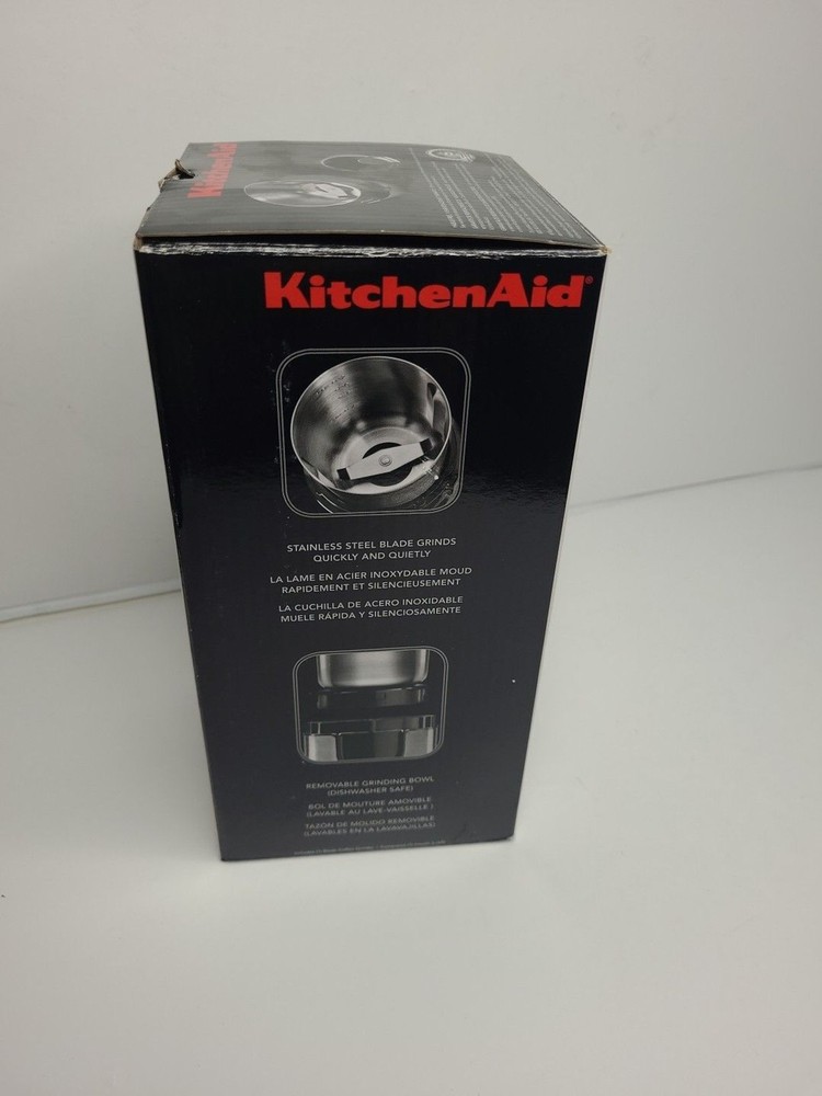 KitchenAid BCG111OB Blade Coffee Grinder, 4 oz
