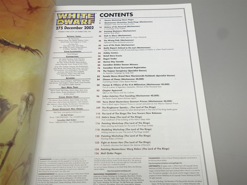 White Dwarf: #275 December 2002 (Games Workshop)