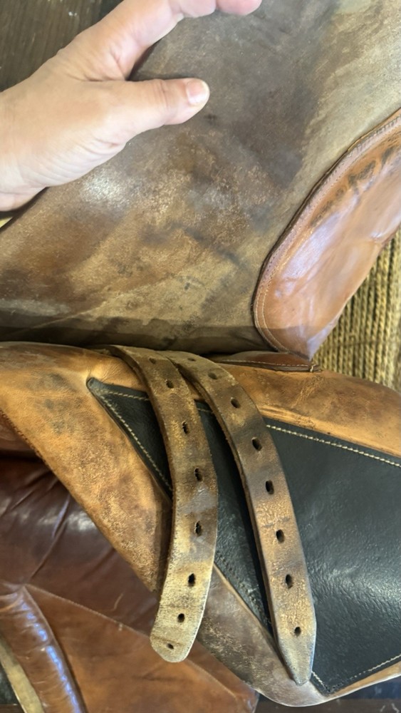 Vintage Saddle close-contact saddle Unknown Maker See Pics