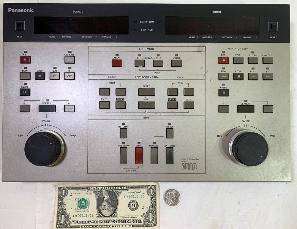 Panasonic NV-A500 Vintage Editing Controller