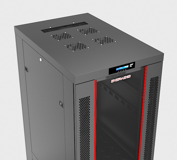 Sysracks 32U 39" Deep 19" IT Free Standing Server Data Rack Cabinet Enclosure
