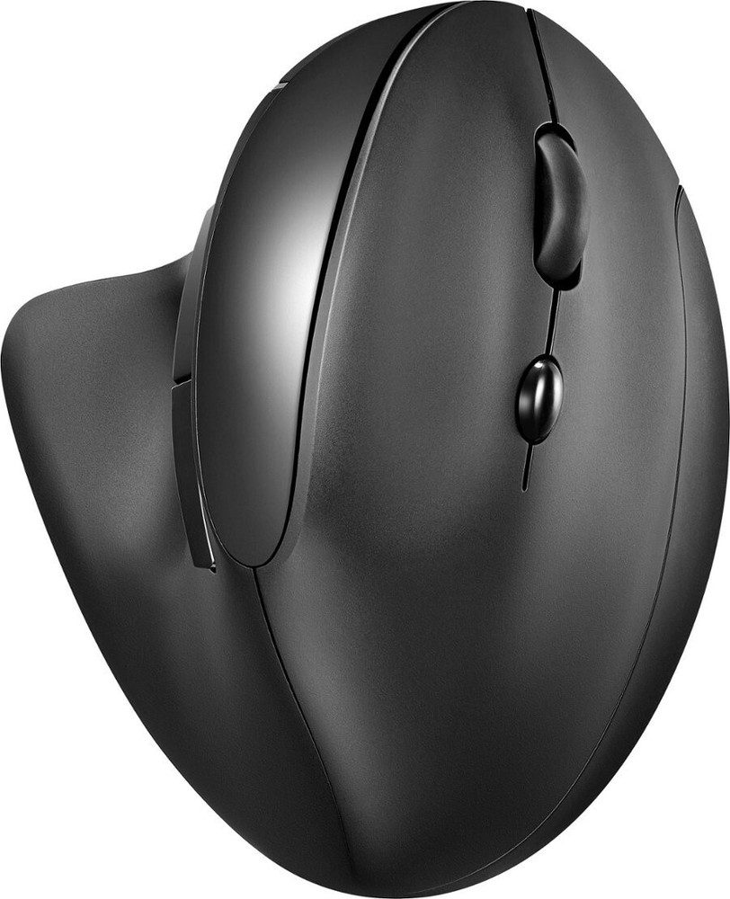 Insignia - Bluetooth wireless 6-Button Ergonomic Mouse - Black