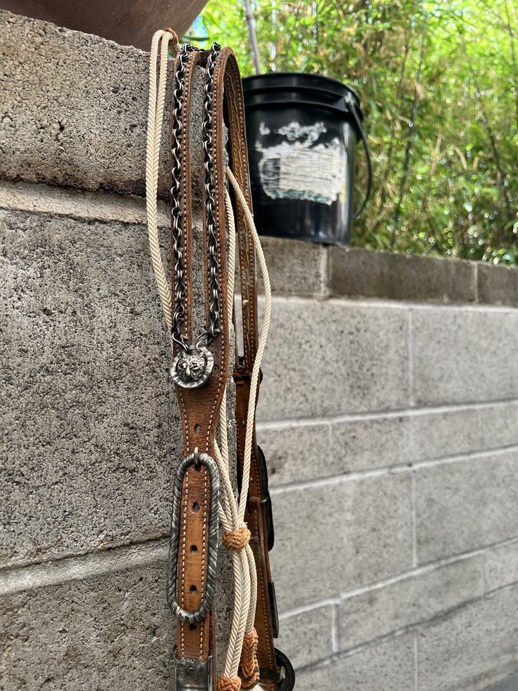 Sterling silver Owl bridle
