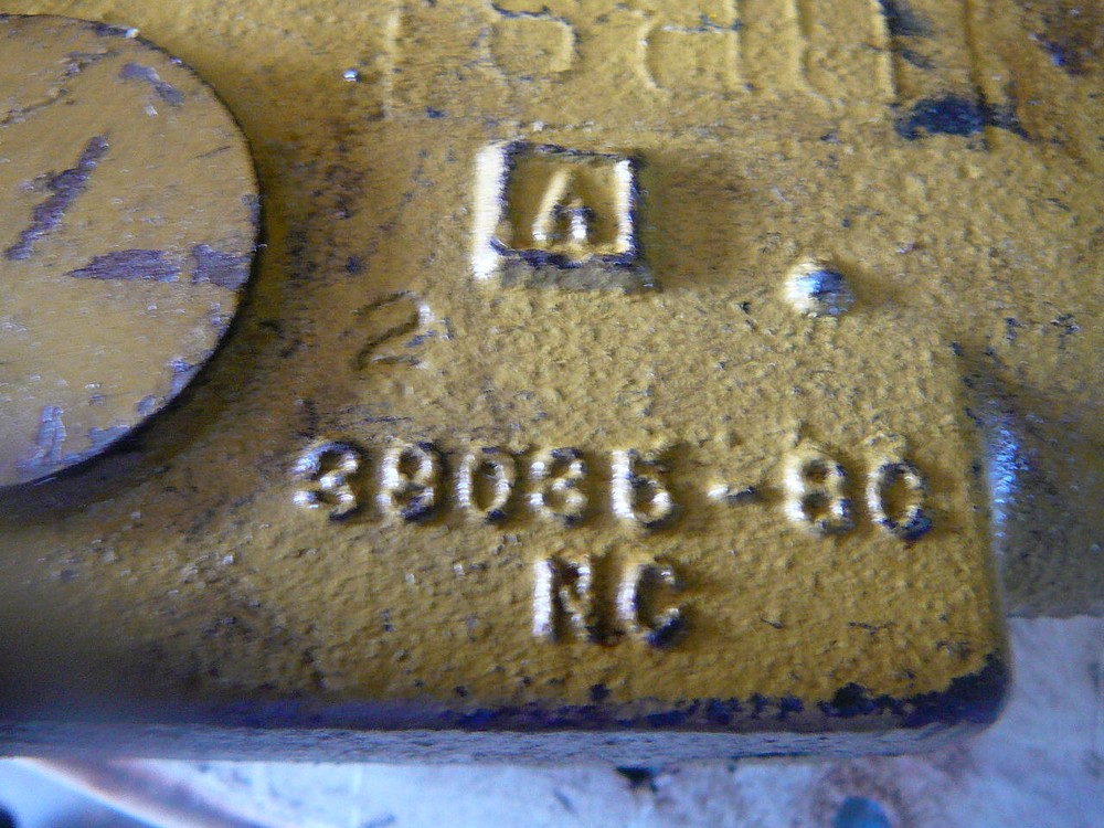 BPS 39036-80 DOUBLE SPOOL HYDRAULIC CONTROL VALVE