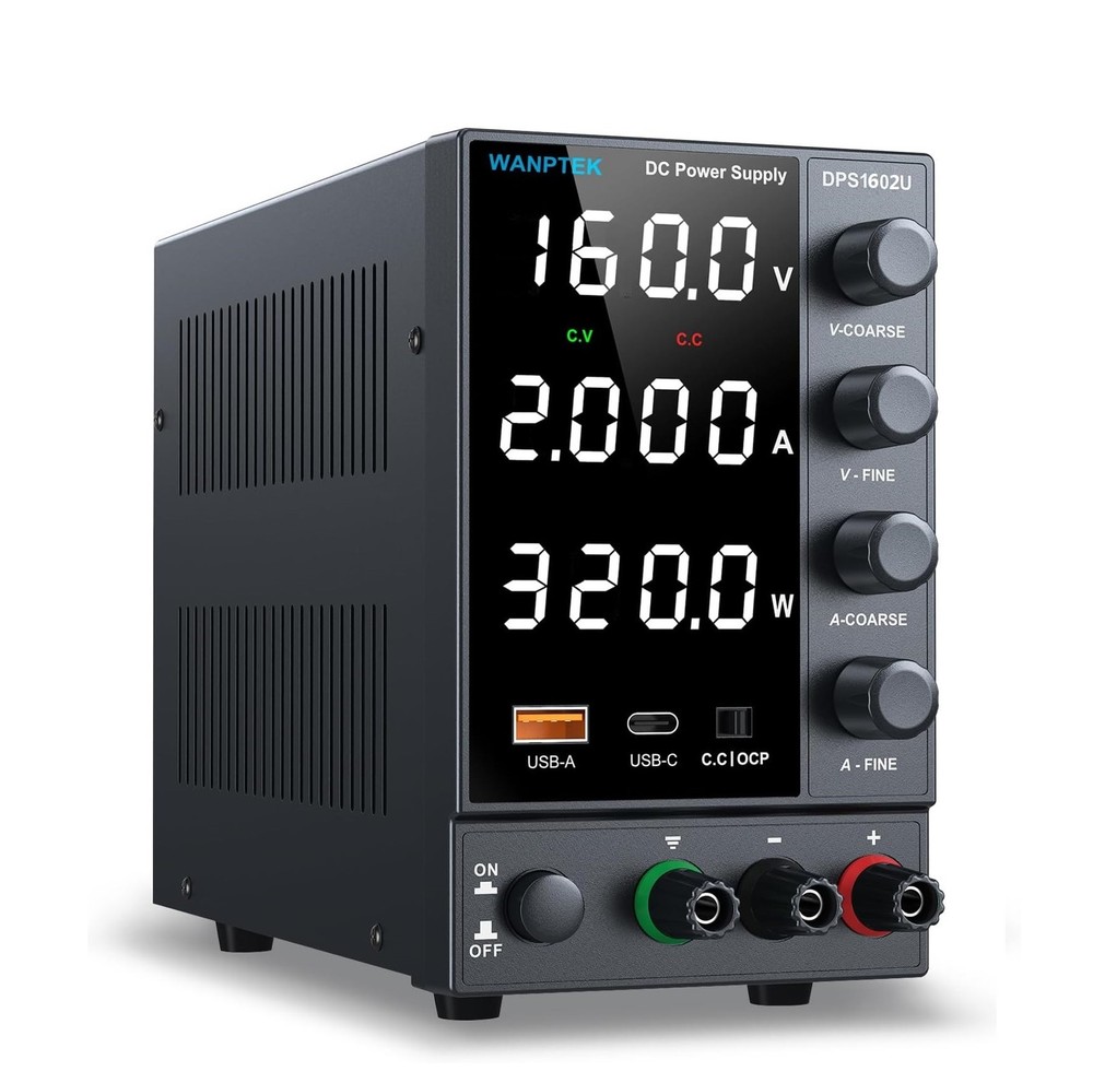 DC Output 0~160V 2A Adjustable Lab Power Supply Variable Precision Bench Switch