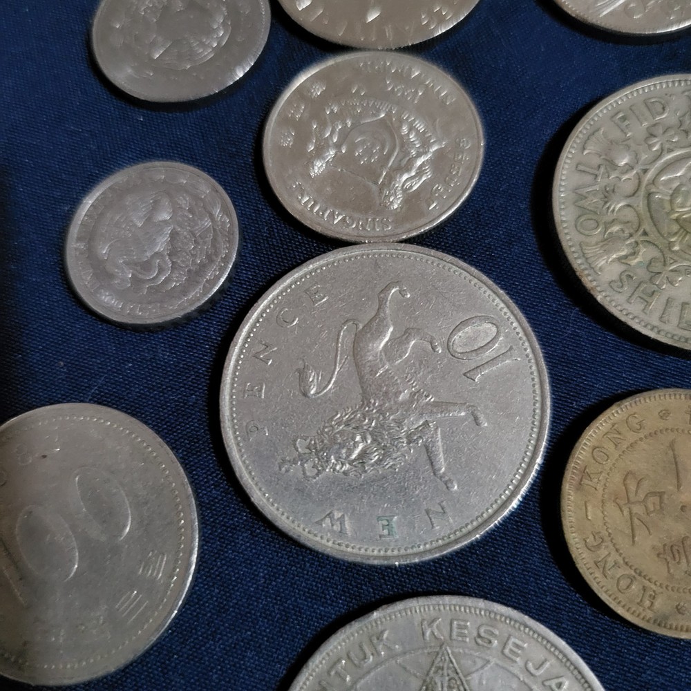 11 Foreign Coins