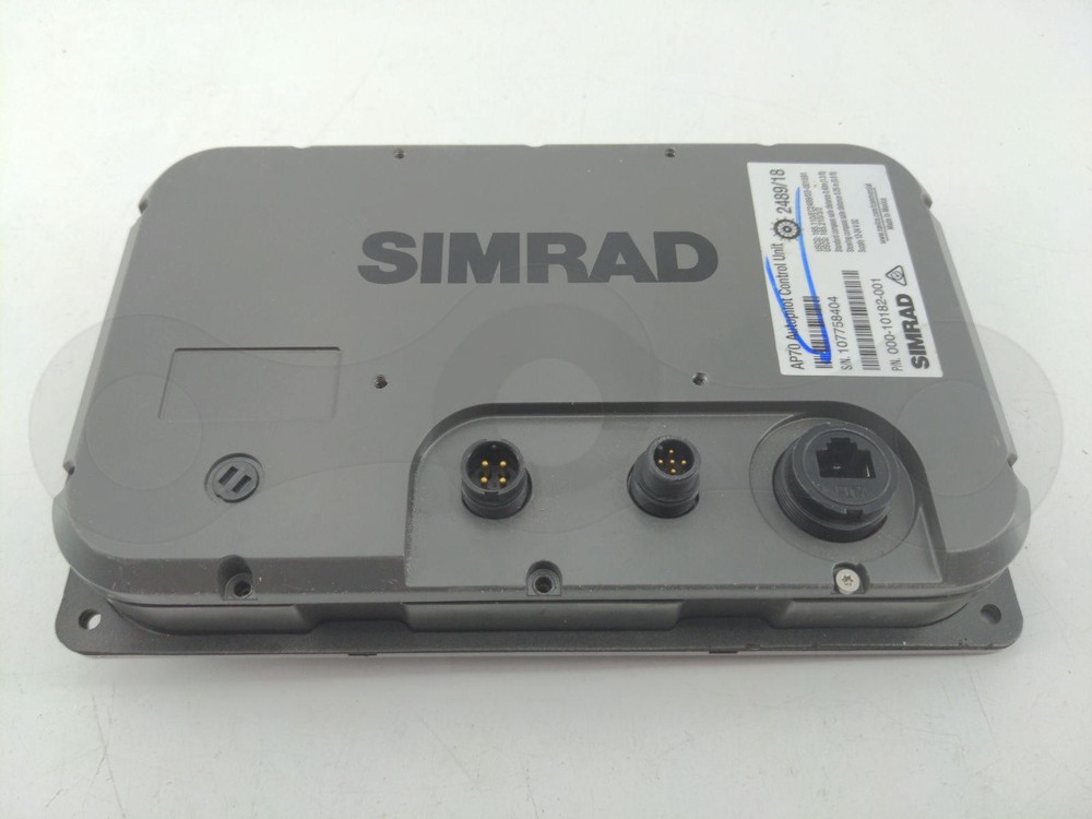 SIMRAD AP70 AUTOPILOT CONTROL UNIT HEAD BOAT CONTROLLER SWITCH PANEL BRAIN KNOB