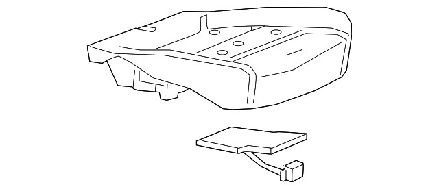 Genuine GM Passenger Discriminating Sensor 86828145