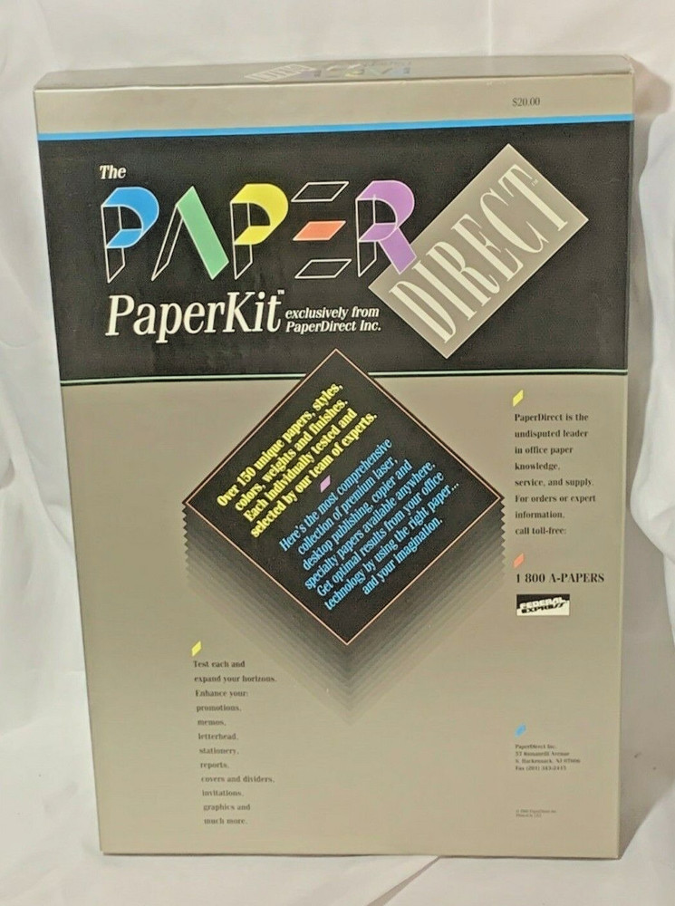 Paper Direct Paper Kit 1990 Vintage