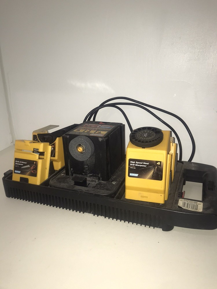 Home Sharpening Kit - Powered - Plasplugs Model DSF425US - Restore dull tools