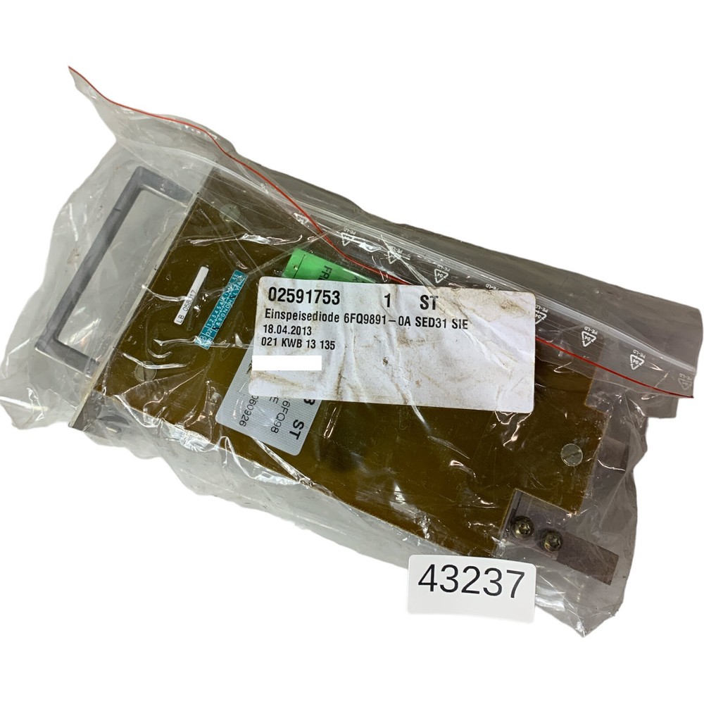 Siemens 6FQ9891-0A SED31 Feed Diode Module