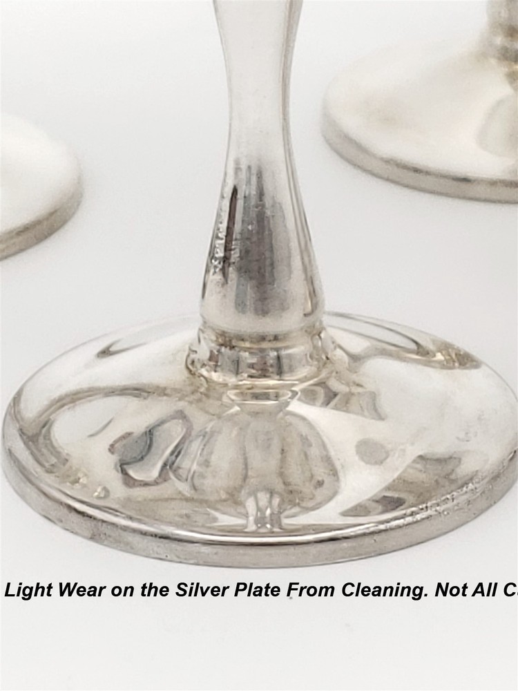 Salem Silver Plate Champagne Cup Set