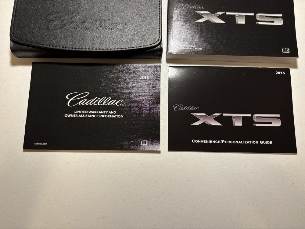 2015 Cadillac XTS Owner's Manual OEM Set