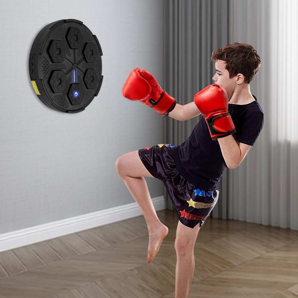 Bluetooth Musical Boxing Target with Light & Wall Mount Design