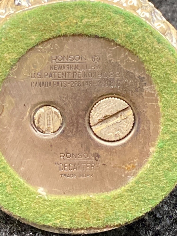 Vintage Ronson “Decanter" Table Lighter
