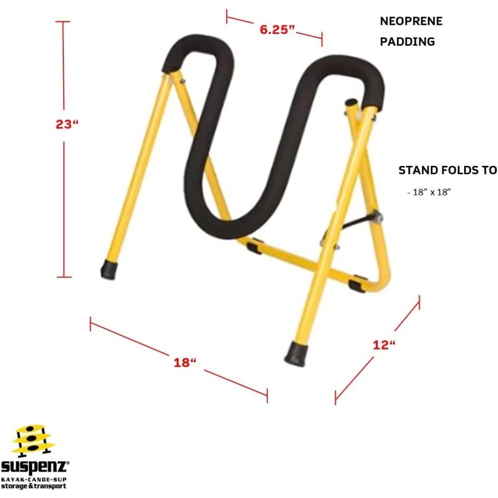 Foldable Stand Up Paddle Board SUP Surfboard Storage Rack Portable EZ Fold