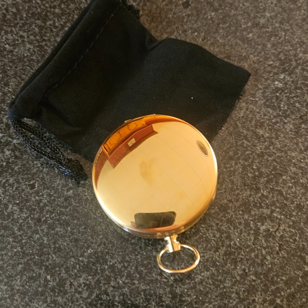 BRASS COMPASS, VINTAGE REPRO.