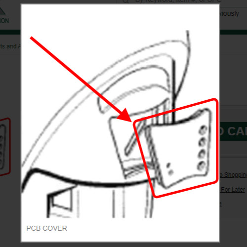 PCB COVER #1011357-140